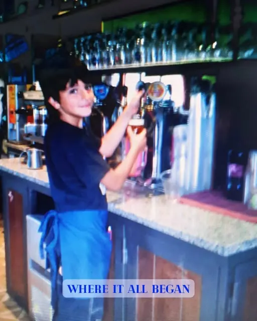 Where it all began: the bar at Il Castello